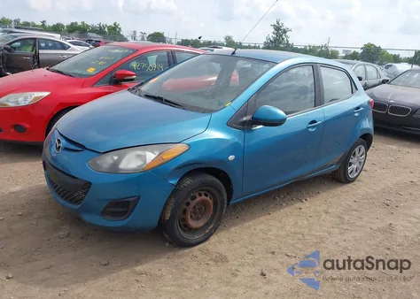 2011 Mazda Mazda2 Sport из США, поврежденный, VIN JM1DE1HZ3B0118851